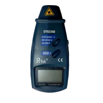  R-tek DT6236B Contact and laser  photo tachometer