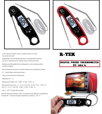 Digital Probe Food Thermometer R-tek RT-604N