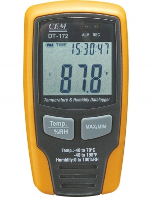 CEM DT-172 Temperature and Humidity Data Logger