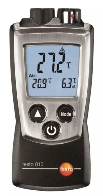  Testo 810 Infrared Thermometer With Ambient Temperature