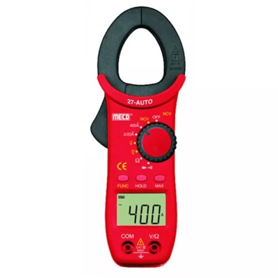 Meco 27T-Auto BL 3½ Digit 2000 Count 600A AC TRMS Auto ranging Digital Clamp meter
