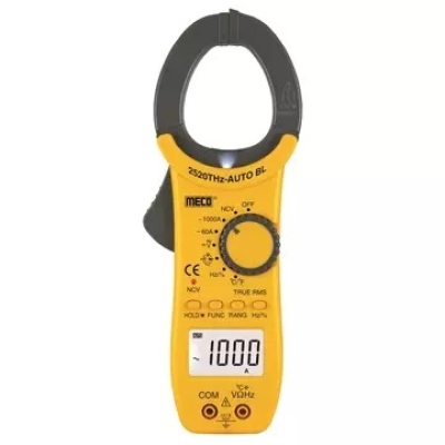 Meco 2520THz-AUTO BL 3 5/6 Digit 6000 Count 1000A AC Auto ranging Digital Clamp meter