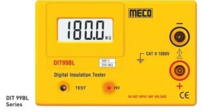 Meco DIT99BL - C (BA) 500V - 200MΩ Digital Insulation Tester with Battery Adapter