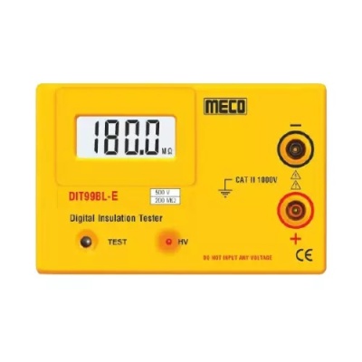 Meco DIT99BL - E (BA) 1000V - 2000MΩ Digital Insulation Tester with Battery Adapter