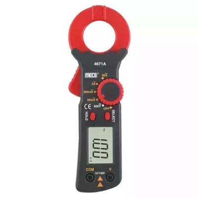 Meco 4671A Clamp - On Earth / Ground Resistance & Leakage Current Testers