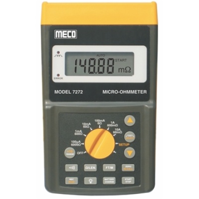 Meco 7272 Micro - Ohmmeter with PC Interface via RS232 - USB