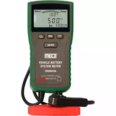 Meco VBSM6246 Vehicle Battery System Meter Suitable for 12 and 24 V DC Batteries