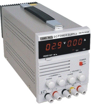 Kusam Meco KM-PS-303 0-30 V, 0-3 A DC Regulated Power Supply