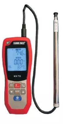 Kusam Meco KM 733 Infrared Hotwire Anemometer Data Logging