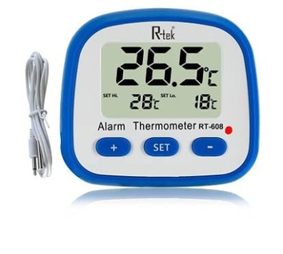 R-Tek Digital Fridge Thermometer With Probe RT608
