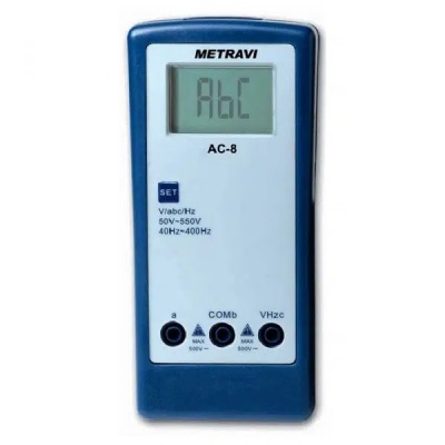 Metravi  AC-8 Phase Sequence Indicator Electrical Tester