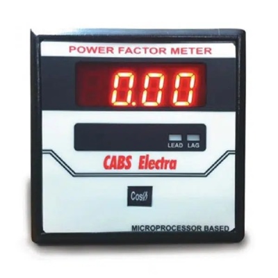Metravi Single Phase Power Factor Meter CE-0102PF 96 x 96 mm sq