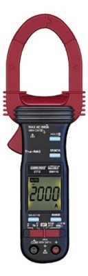 Kusam Meco 2000 A AC True Rms Digital Clamp Meter With Non-Contact EF-Detection 2772