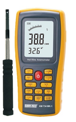Kusam Meco Hot Wire Thermal Anemometer KM 734 MK1